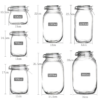 1000ml 2000ml clip top glass jar food jar swing top - Image 3