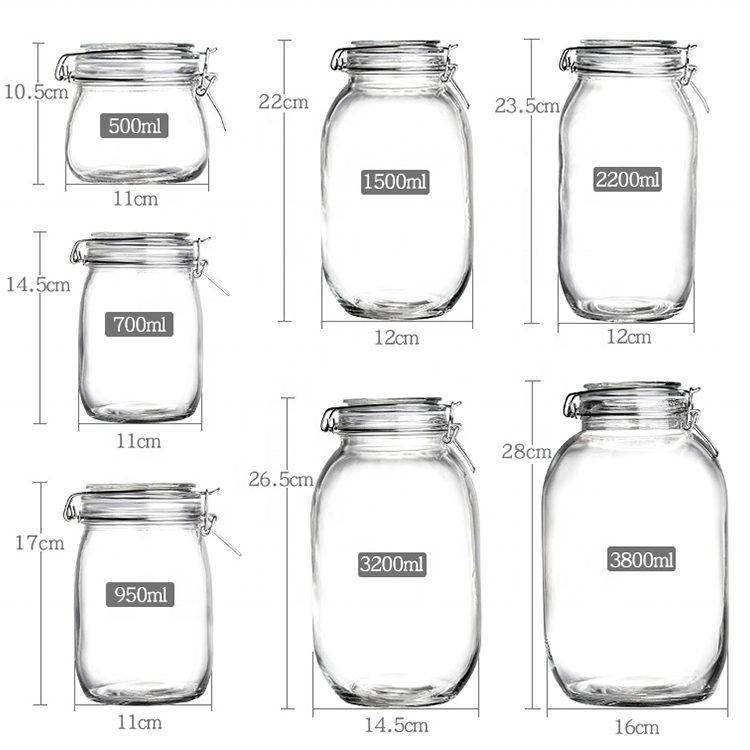 Small Glass Jar with Swing Top Lid /50ml Glass Jar with Swing Top Lid -  China Small Glass Jar and 1oz Glass Jar with Swing Top Cap price