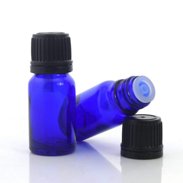 blue glass essential bottle supplier