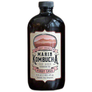 Amber round 16oz kombucha glass bottle supplier