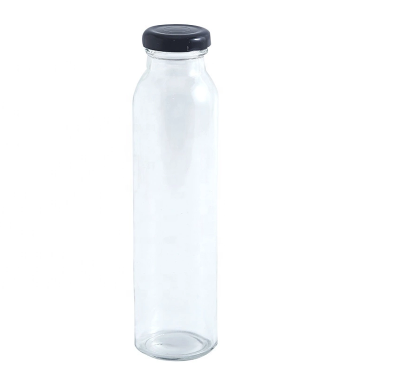 300 ml Juice Glass Bottle 43 mm Lug Neck - Ajanta Bottle Pvt Ltd 