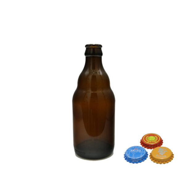 stubby amber beer bottle wholesale