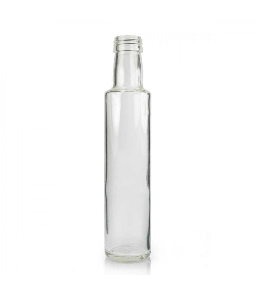 32oz (960ml) Flint (Clear) Glass Oil Bottle with Cork Finish