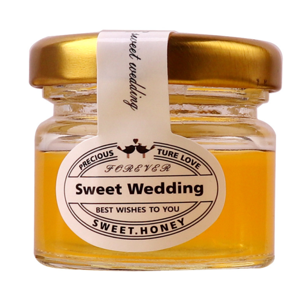 cheap mini glass honey jar jam jar in stock