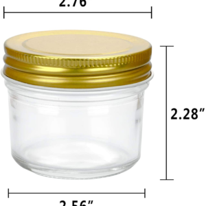 Mini Glass Jars with Lids by Celebrate It™