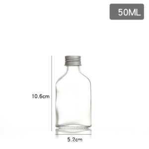 Empty 500ml 16oz Clear Square Round Shape Coffee Milk Fruit Juice Drink Glass  Bottle with Metal Screw Cap - China Cold Brew Coffee Glass Bottles and Beverage  Glass Bottle price