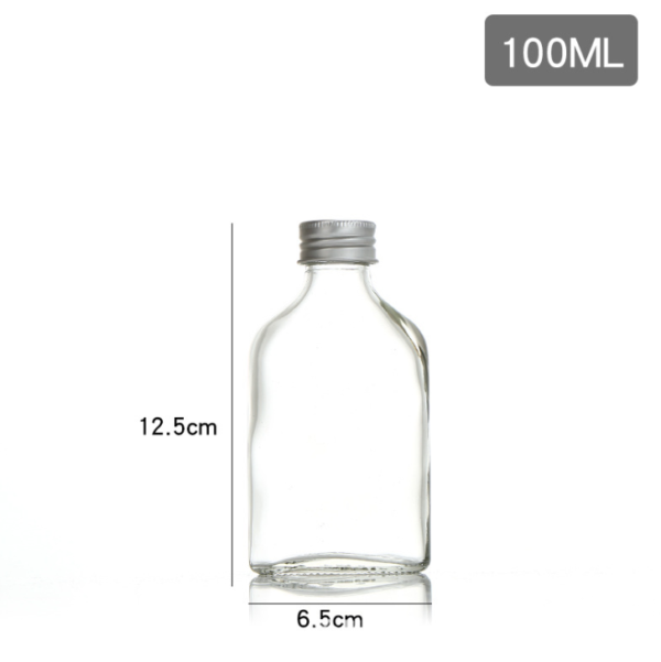 Matt black 100ml 200ml cold coffee glass bottle custom label - Image 2