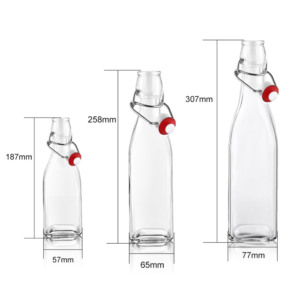 Buy Wholesale China 2 Oz 6 Oz 8 Oz 10 Oz 12 Oz 16 Oz Clear French Square  Beverage Glass Bottle Cold Pressed Juice Bottle & Beverage Glass Bottle at  USD 0.08