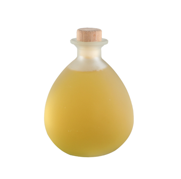 New balll shape 250ml 500ml alcohol juice liquor glass bottle with cork ...