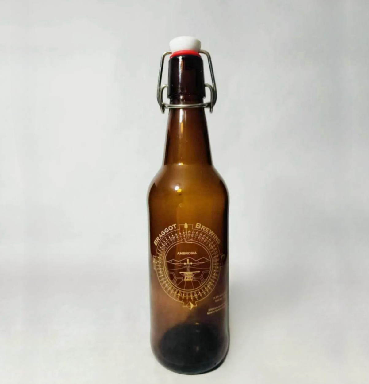 Glass Swing Top Beer Bottles, 1 Litter 32 oz, Flip Top Brewing