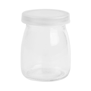 100ml 150ml 200ml glass yogurt jam jars with PP cap