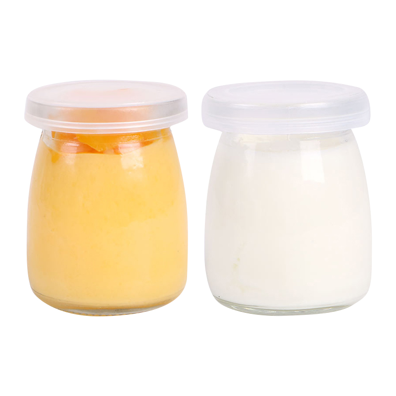 Buy Wholesale China Glass Beverage Jars With Pp Lid Glass Milk