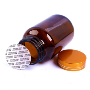 Amber 120ml capsule glass bottle pill bottle