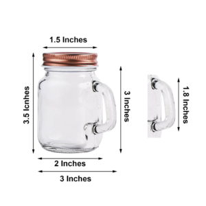 Mini 4oz mason spice jar 120ml mason salt shaker