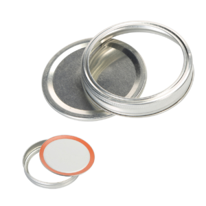 Two-pieces lids 70mm 86mm canning jar lids and bands