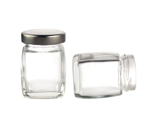 Luxury square 250g 180ml glass honey jars organic honey jars - Image 4