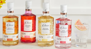 glass bottles for chase distillery Gin
