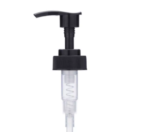 glass lotion bottle pump