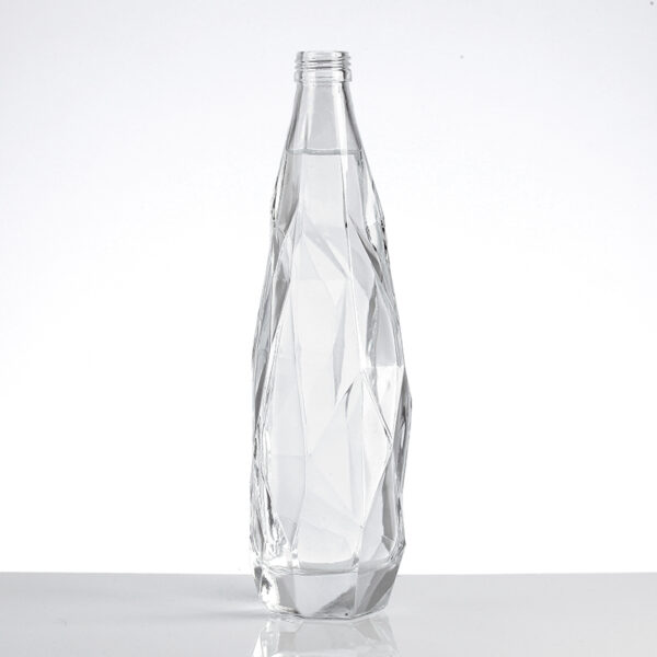 special shape glass water bottle 330ml 500ml