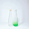 sparkling water glass bottle