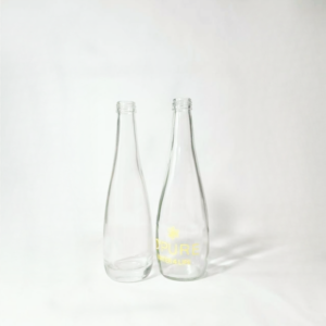 Custom spring water glass bottle 330ml 500ml