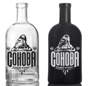 vodka bottle with custom printing