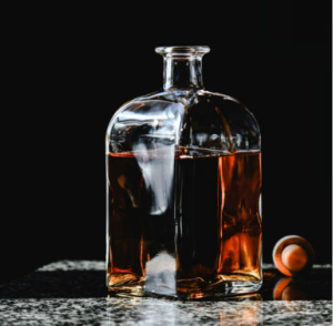 wholesale glass bottle for rum