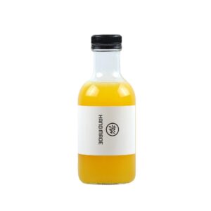 New designed 12oz glass juice bottle wholesale