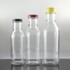 ring-neck glass bottle with different closure options
