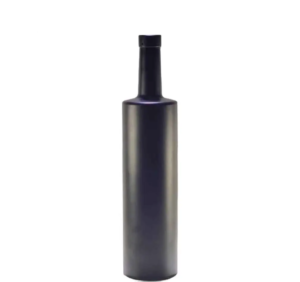 matt black liquor bottle 700ml