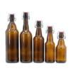 amber swing top bottles