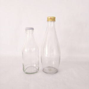 Custom glass water bottles 330ml sparkling water bottle