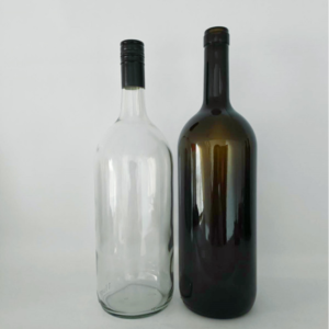 Magnum wine bottle 1.5 liter wine bottles with screw and cork tops