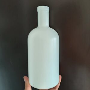 White liquor bottle 375ml 750ml Oslo bottle