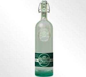 vodka in swing top bottles
