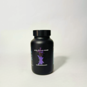 Black pill bottle custom supplement packaging