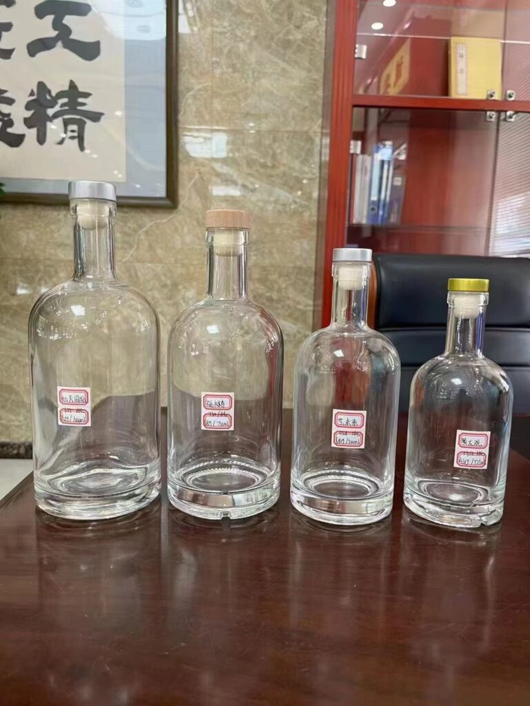 flint glass bottles
